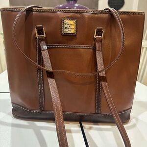 Dooney & Bourke Chestnut Leather Lexington Tote